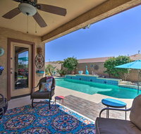Buckeye Oasis with Sun Porch Pool  Putting Green - Accommodation Arizona