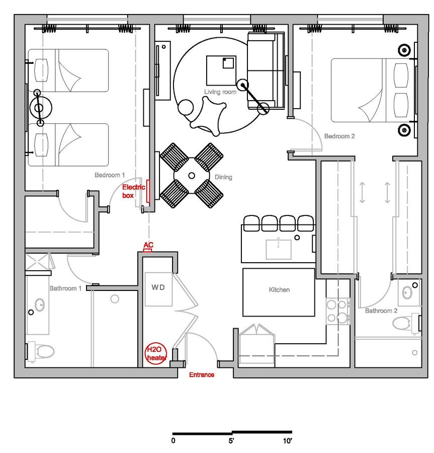 2BR | Heated Pool | Gym #3027 By WanderJaunt - thumb 1