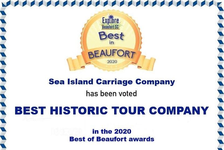 Beaufortâ€™s #1 Horse & Carriage History Tour - thumb 1